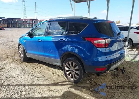 2017 Ford Escape Titanium from USA, damaged, VIN 1FMCU9JDXHUB57915
